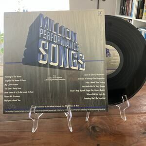 Million Performance Songs Vinyl LP 1986 Jobete Motown JSA6251 Promo